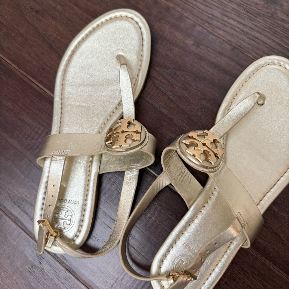Tory Burch Gold Women's Sandals